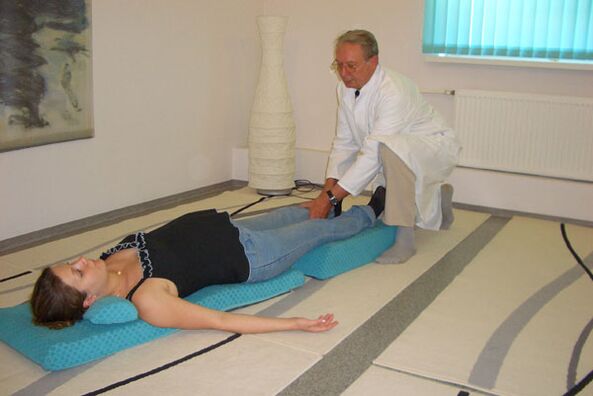 Terapia di detenzor per osteocondosi cervicale