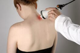 Trattamento dell'osteocondosi cervicale con terapia laser