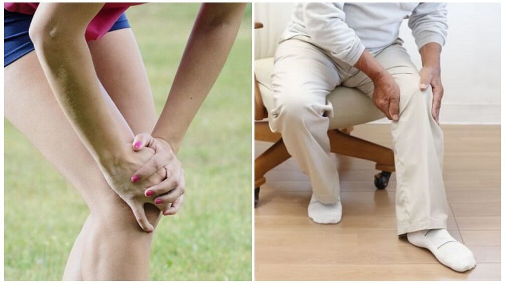 Lesioni e cambiamenti legati all'età sono le principali cause dell'artrosi dell'articolazione del ginocchio
